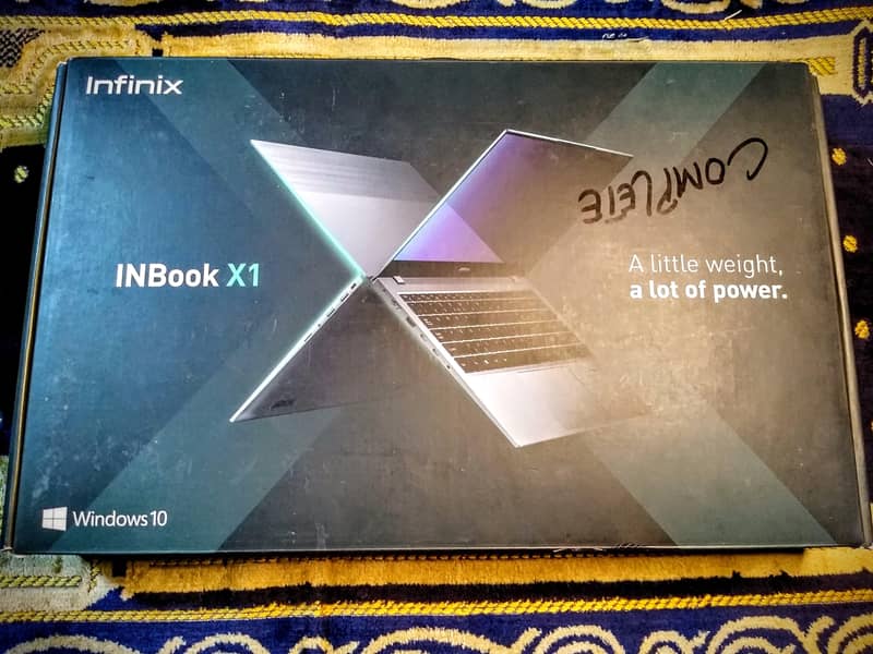Infinix Inbook X1 (Box also) – i3 10th Gen | 8GB RAM DDR4 | 256GB NVME 2