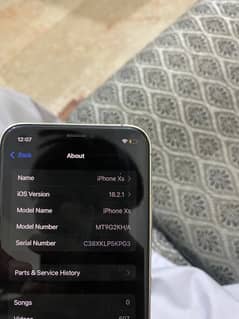 iPhone XS Non PTA Convert To 16 Pro All Ok 10/10 Battery Service only
