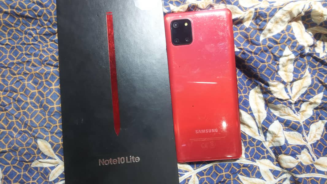 Note 10 lite with box 0