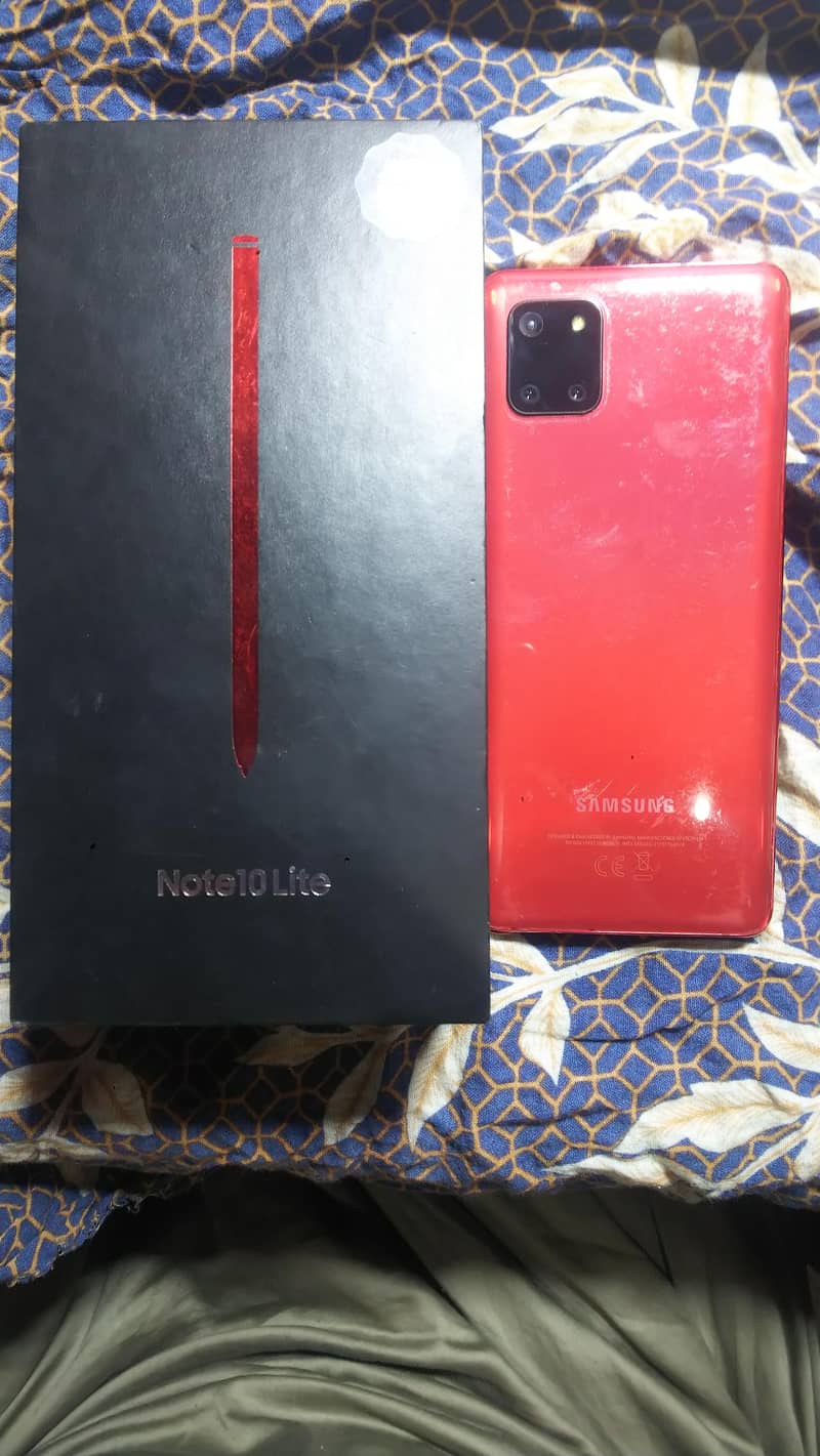 Note 10 lite with box 2
