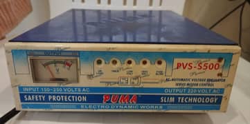 Puma Stabilizer PVS-S500 AC automatic controller Servo major control