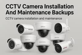  CCTV Camera Installation & Maintenance