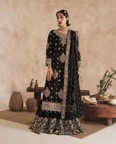 gharara with shirt and dupatta