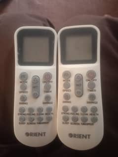 orient orignal remote