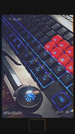 Bloody B318 Gaming Keyboard | Perfect Condition | RGB Backlit