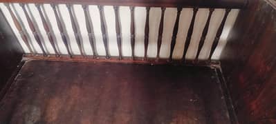 baby court  pure black  wooden