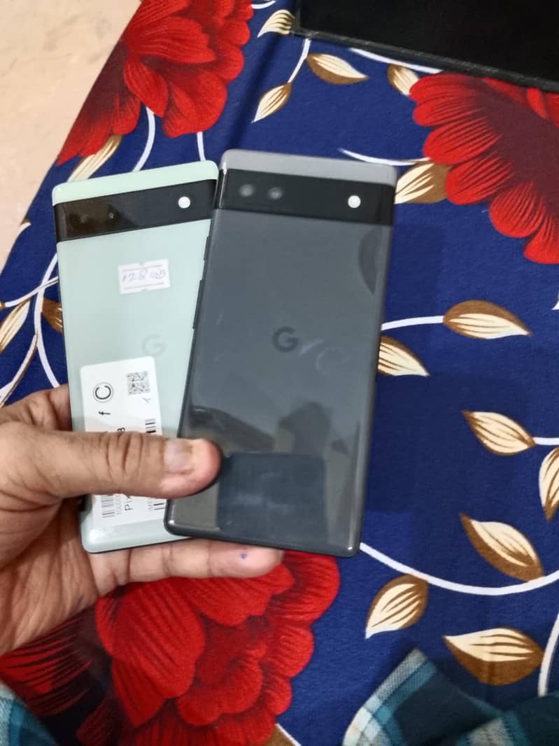 URGENT SALEGoogle pixel 6a 6/128 dual sim zero meter paper kit 0