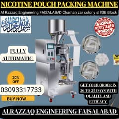 Nicotine Pouchg Packing  Machine/Packing Machines