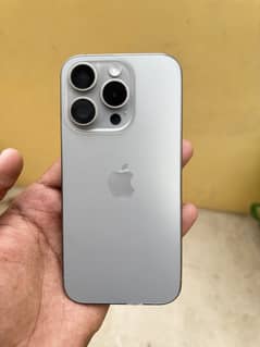 IPhone 15 Pro - Natural Titanium - JV - 10/10 Condition - Water Pack
