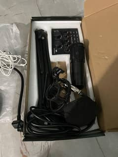Professional Condenser Microphone With Sound Card