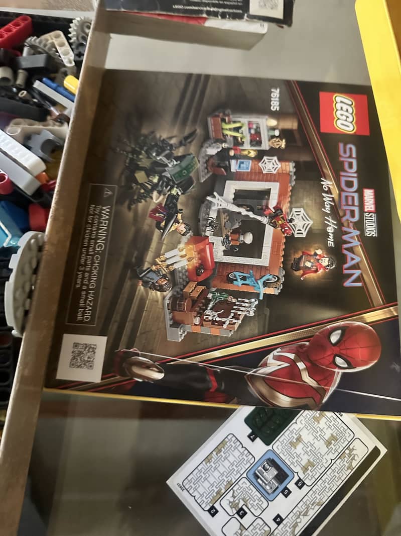 Lego random bricks of sets with two books and stickers 2