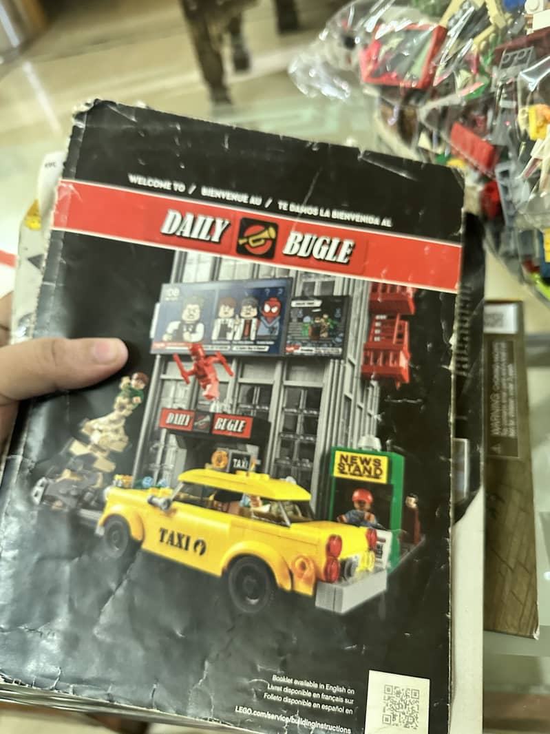 Lego random bricks of sets with two books and stickers 5