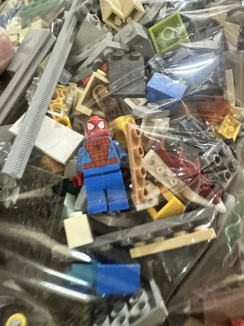 Lego random bricks of sets with two books and stickers 7