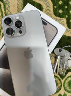 iPhone 15 pro max national tatium colour battery health 95%.