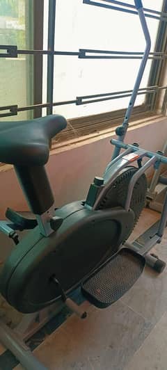 exercise cycle elliptical machine cross trainer magnetic upright bike
