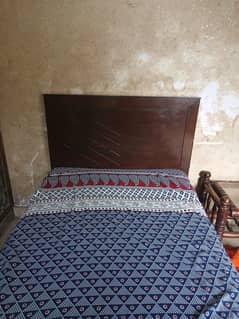 2 single bed without mattress Rs. 16000 both