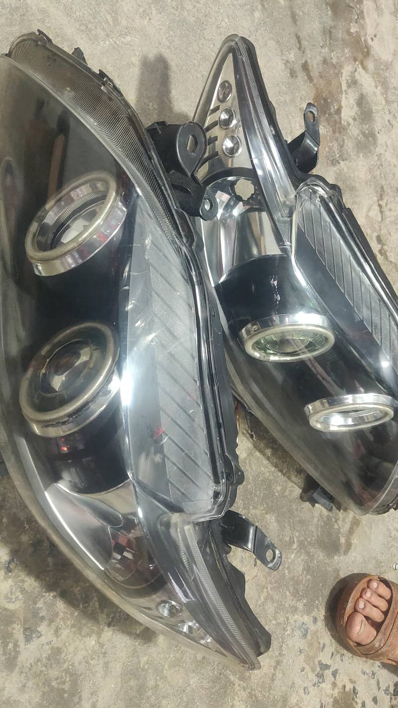 Corolla 2010 headlights modified 0