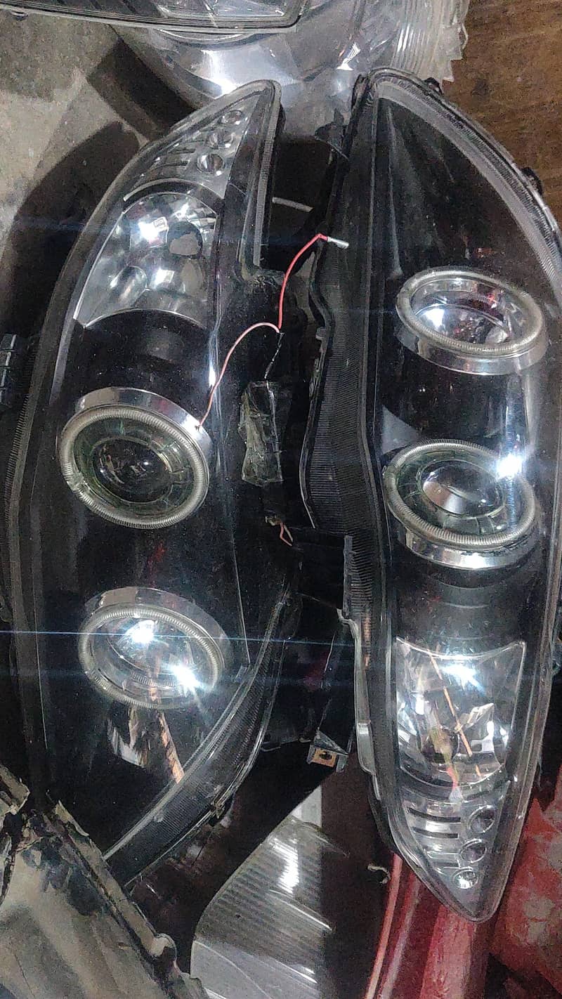 Corolla 2010 headlights modified 1