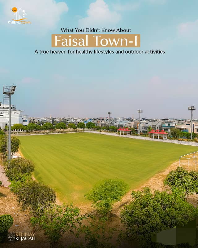 10 MARLA PLOT FOR SALE in FAISAL TOWN BLOCK C 11