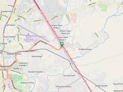 5Marla plot sale karmatabad near gulberg gareen and Ghauri town phase 7