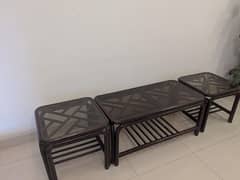 Table Set Wooden Coffee Tables