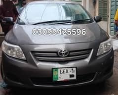 Toyota corolla gli 2009