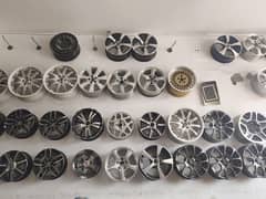 tyre and Alloy Rims 03110476348 WhatsApp only