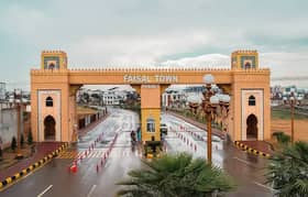 10 MARLA CORNER PLOT FOR SALE in FAISAL TOWN BLOCK B