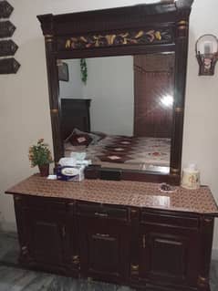 Dressing with sitting stool