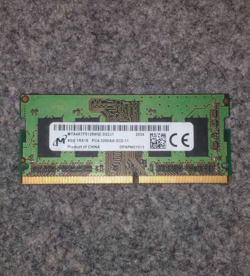 DDR4 RAM 4GB 3200MHz For MTA4ATF51264HZ-3G2J1 ddr4 4GB 1RX16 PC4 2