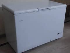 haier freezer single door like new inverter model 405