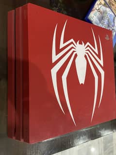 PS4 pro 1tb spider man limited edition (non jail break)