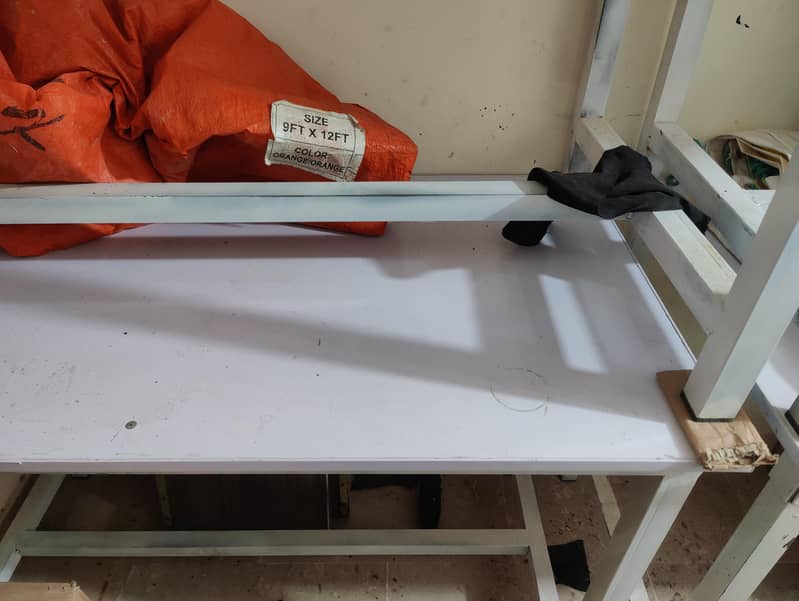 Tables available for factory work. 2