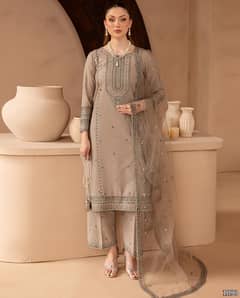 Jazmin 1090 – Luxury Embroidered 3-Piece Lawn Suit | KN Collection