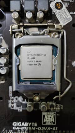 I5 6th Gen Processor + Gigabyte B150 Mobo