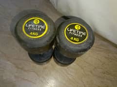 4 Kg dumbbells