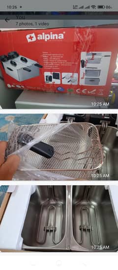 urgent sale deep frayer twin tub