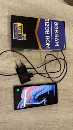 Samsung Note 9 Black 512GB Official PTA Approved