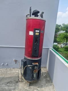 Red Gas Geyser