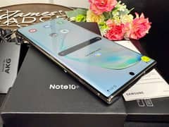 Samsung Galaxy note 10 plus 12/256 GB 03402712658 my WhatsApp number