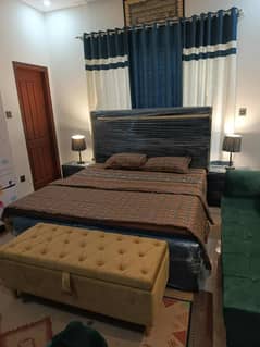 guest house new bed with side tables available