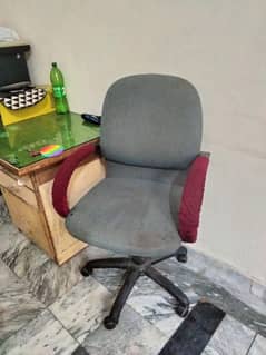 office chair. table