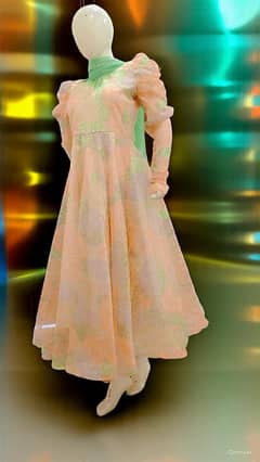 Elegant Floral Long Maxi Dress – Perfect for Parties & Occasions"
