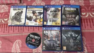 ps4 cds disk games availble
