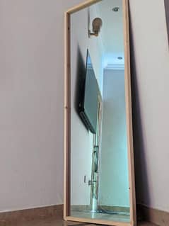 2x6 wooden frame mirror