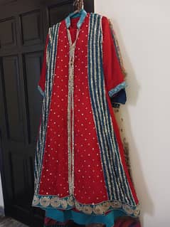 Red gown