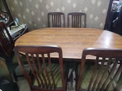 wooden dining table for sale