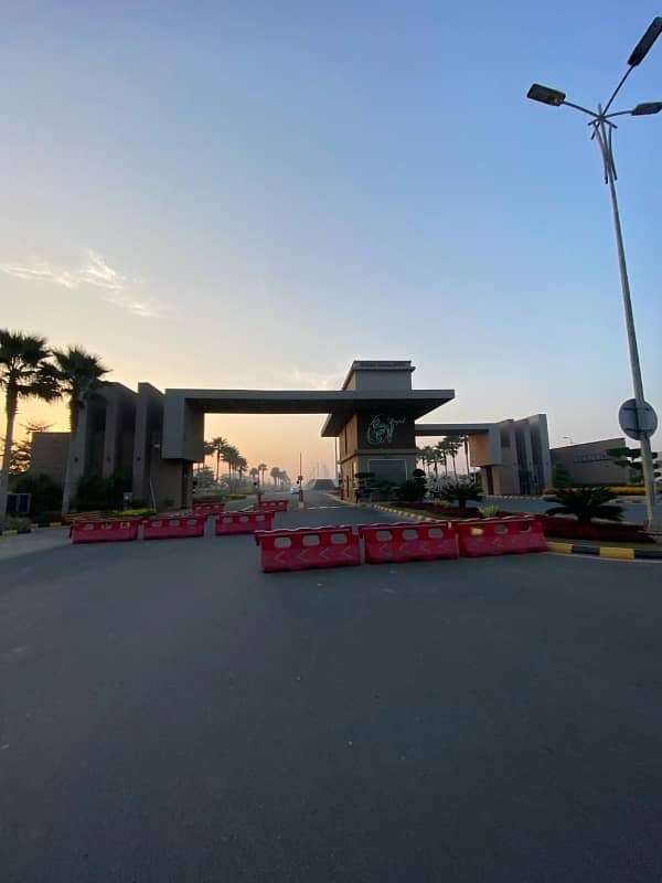 10 Marla Plot Available For Sale In Block I Palm City Gujranwala 0