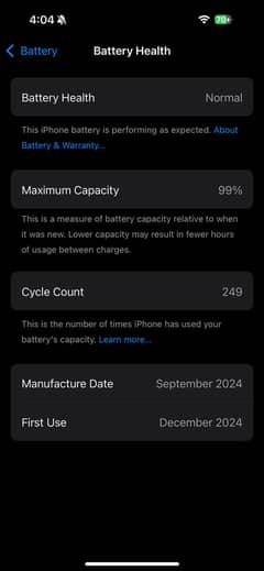 iPhone 16 jv LLA with box 99bh