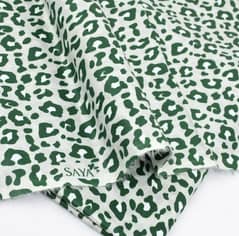 2 pcs women's unstitched printed suit